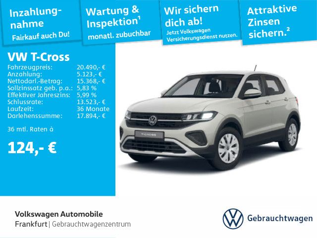 Volkswagen T-Cross 1.0 TSI FrontAssist LaneAssist LED DAB+