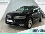 Volkswagen Tiguan Highline 4M 2.0 TSI DSG Leder Pano AHK AC - : Schwarz, Head-Up Display, Geländewagen