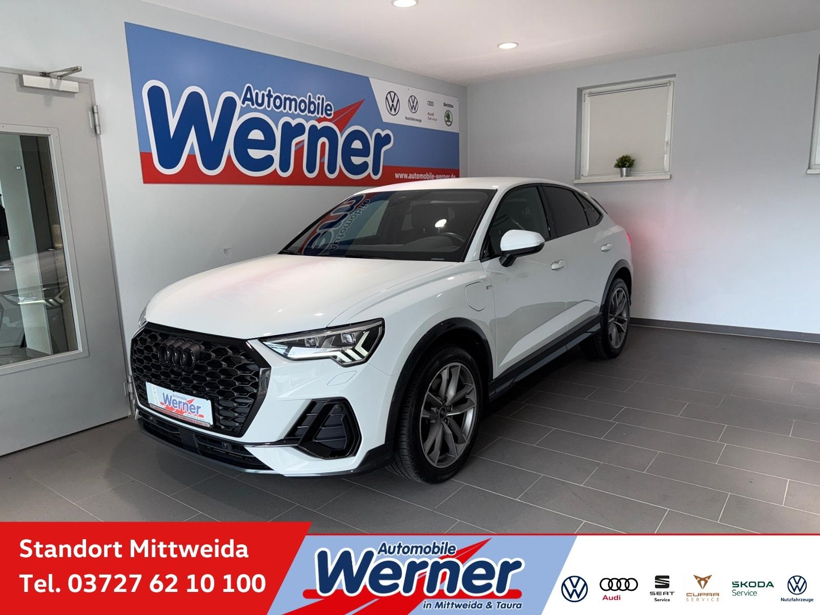 Audi Q3  Sportback  45TFSIe Black S line AHK MatrixLE