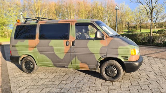 Volkswagen T4 Syncro 2,4D 50124 km Bundeswehr Camper Standh