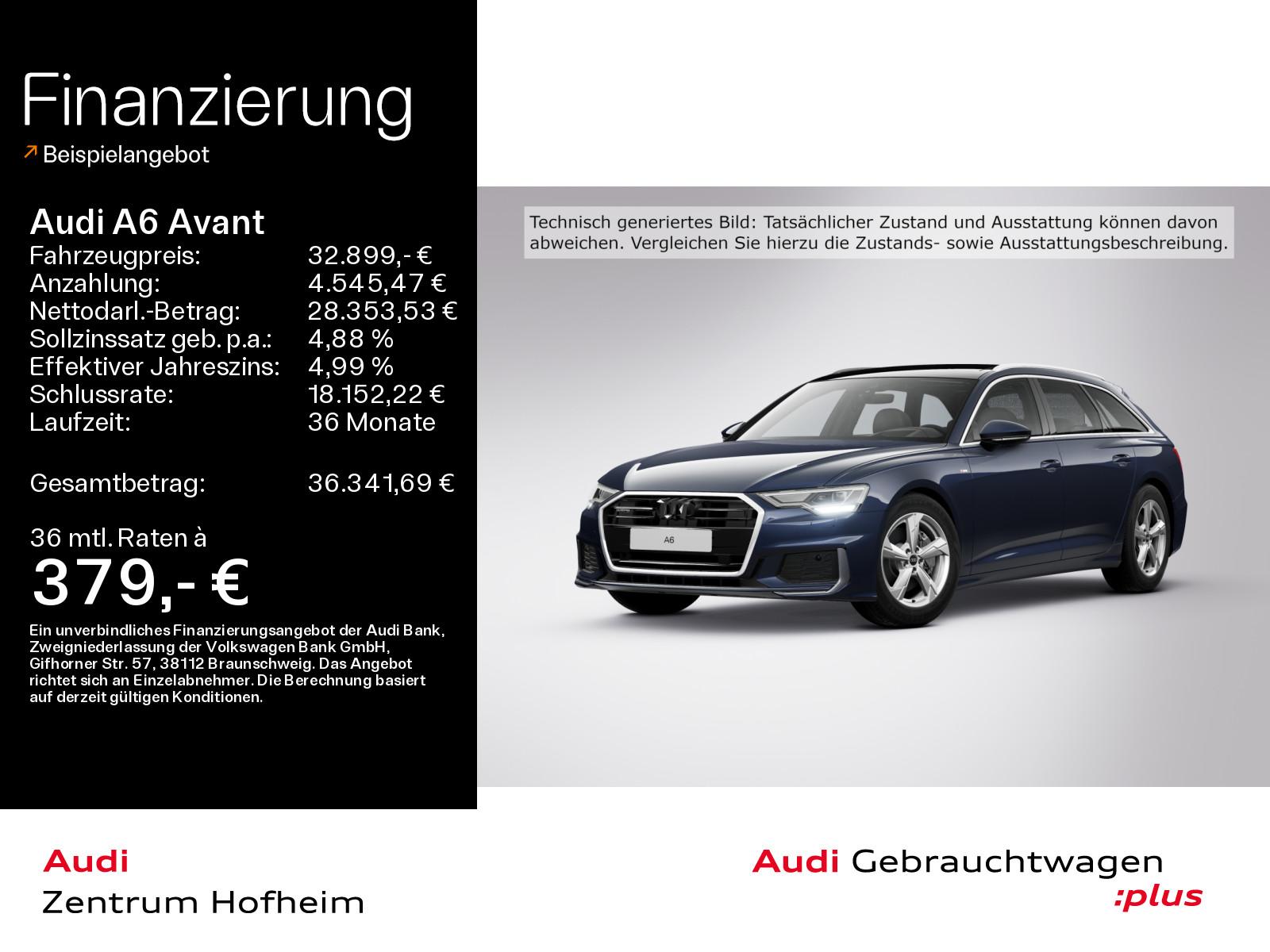 Audi A6 Avant 45 TDI qu S line S tro*B&O*HUD*Pano*LED