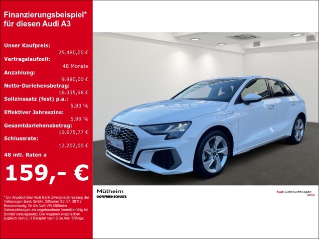 Audi A3 Sportback 40 TFSI e S-tronic VIRTUAL EPH S-LI