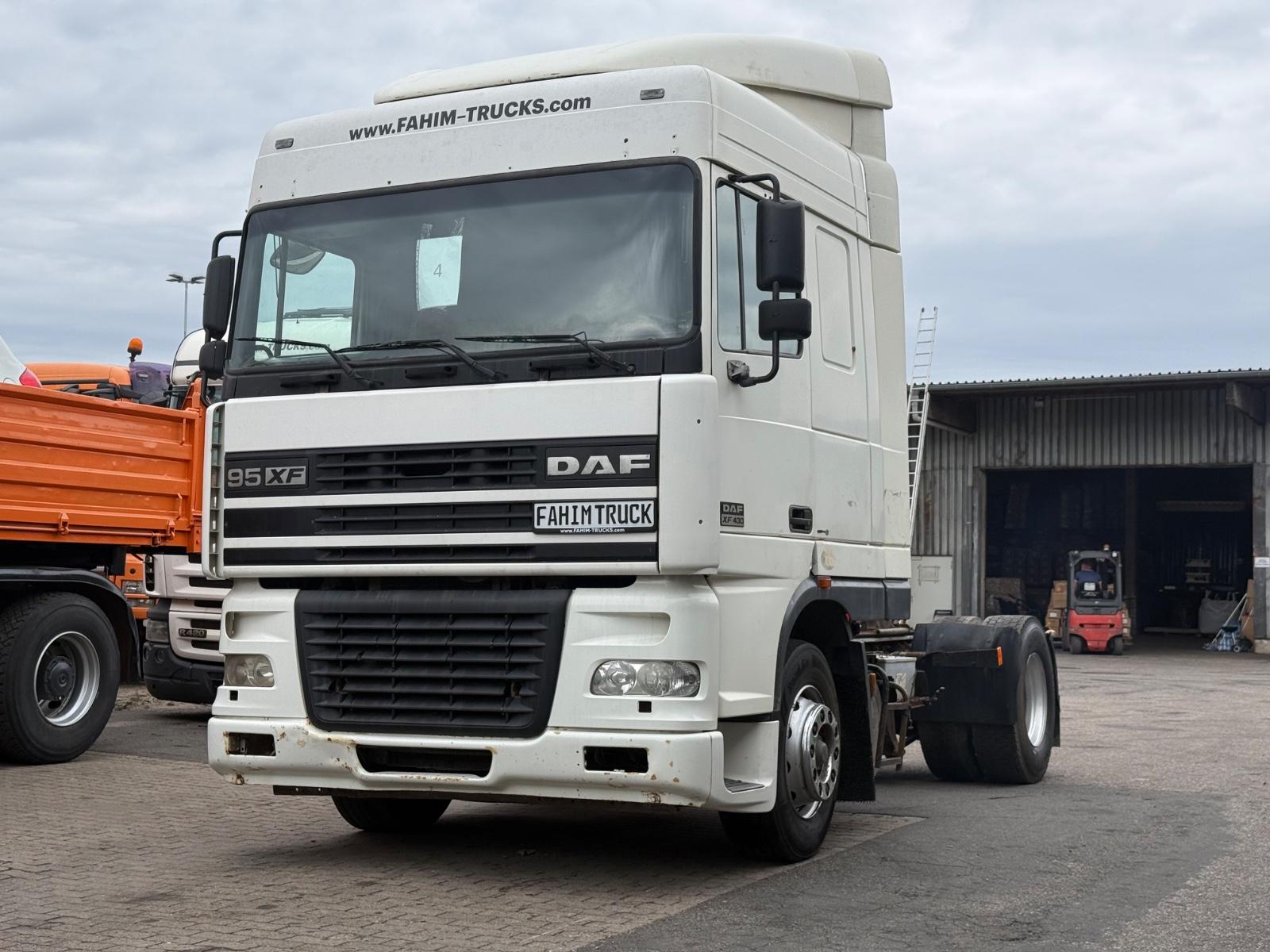 DAF XF 95.430, Euro 3, Klima, Space Cub, Blatt-Luft