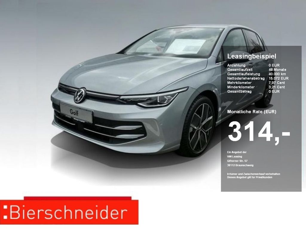 Volkswagen Golf 1.5 l TSI Style NAVI KAMERA AHK HuD IQ.LIGH