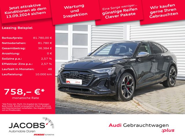 Audi SQ8 Sportback e-tron All Black/Digi Matrix/S-Sit