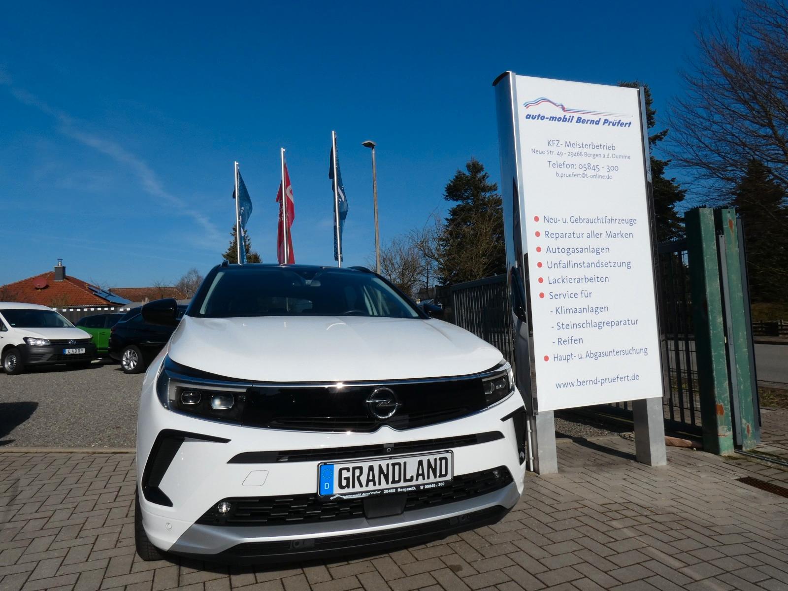 Opel Grandland Elegance 1.2 Leder SHZ Navi PDC Kamera