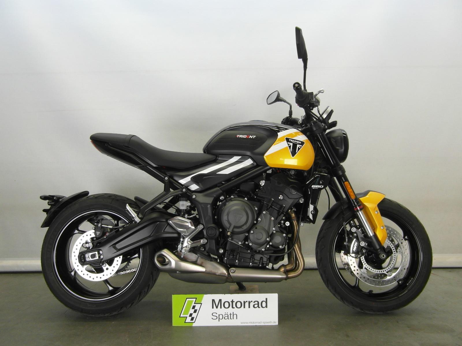 Triumph Trident 660 ABS 1.HD 595km A2 geeignet Garantie