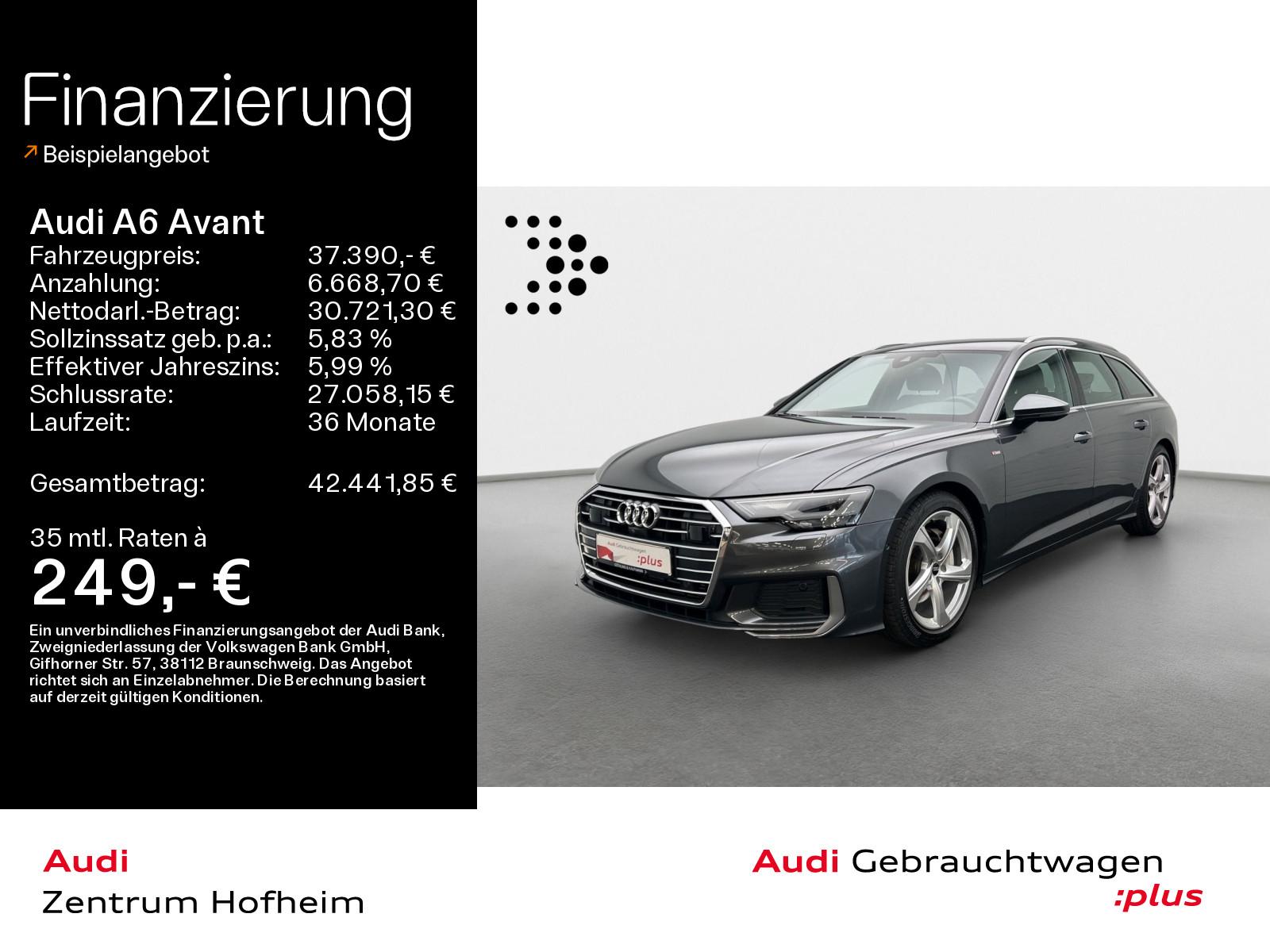 Audi A6 Avant 45 TFSI 2x S line S tro*B&O*LED*Navi+*S