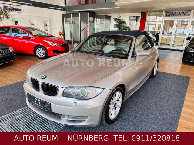 BMW 118 Baureihe 1 Cabrio 118d Navi Xenon Leder PDC