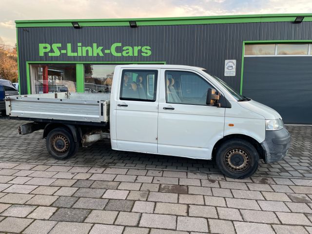 Volkswagen T5 1.9 TDI Pritsche DoKa Transporter * Tüv NEU