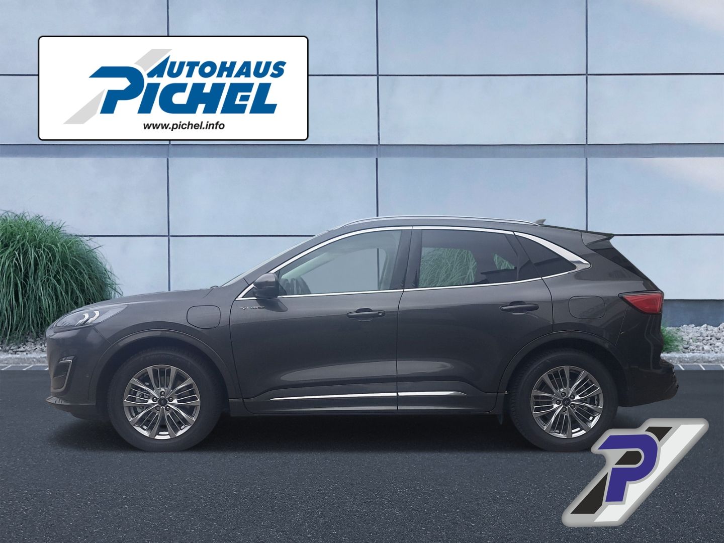 Ford Kuga Plug-In Hybrid Vignale HUD+LED+ACC+TWA+FALS imagem 3