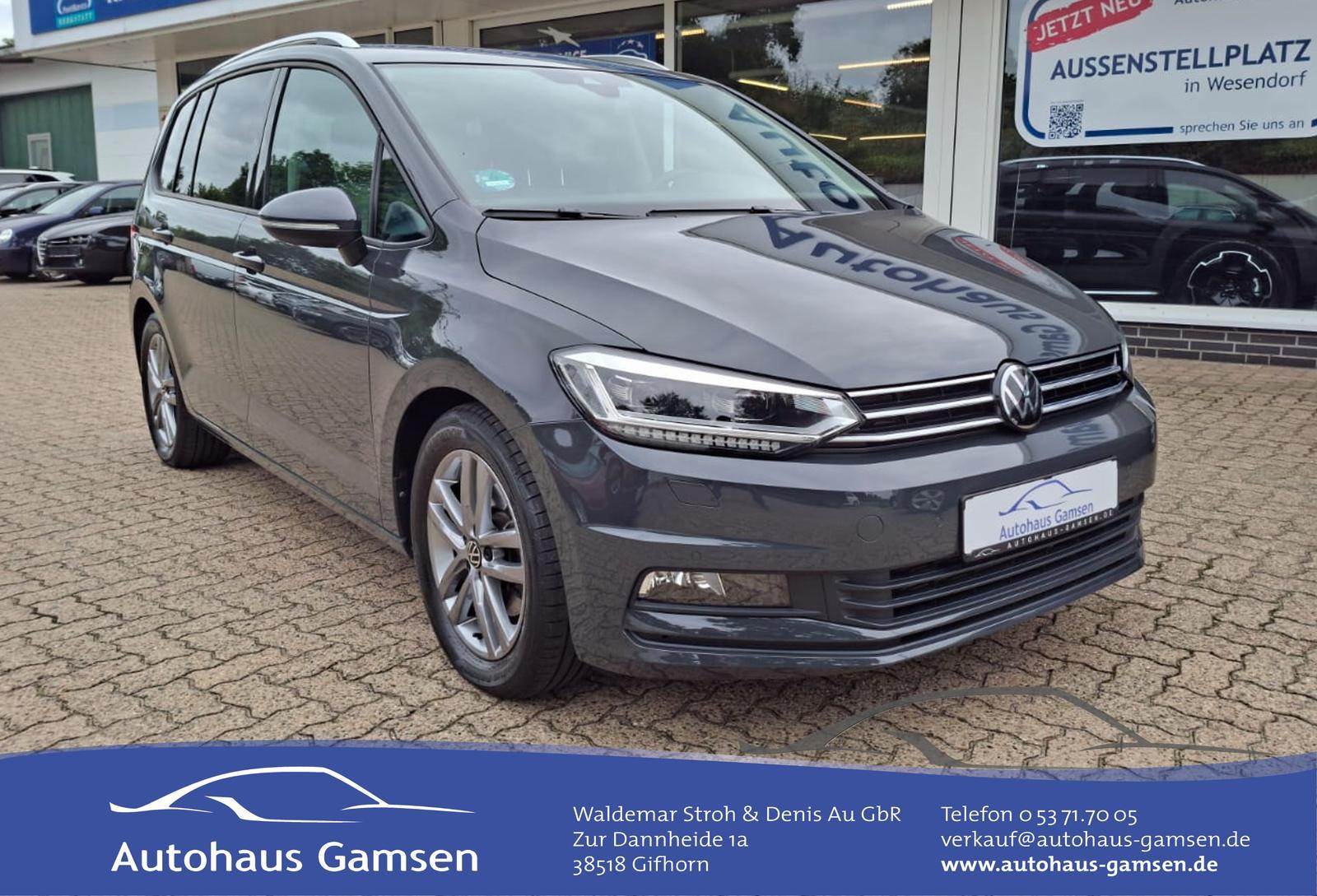 Volkswagen Touran 1.5 TSI DSG Comfortline 7Si/AHK/Sthzg/LED