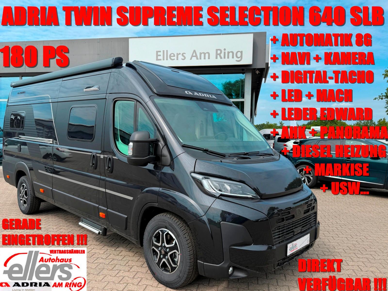 Adria TWIN SUPREME SELECTION 640 SLB LEDER NAVI AHK