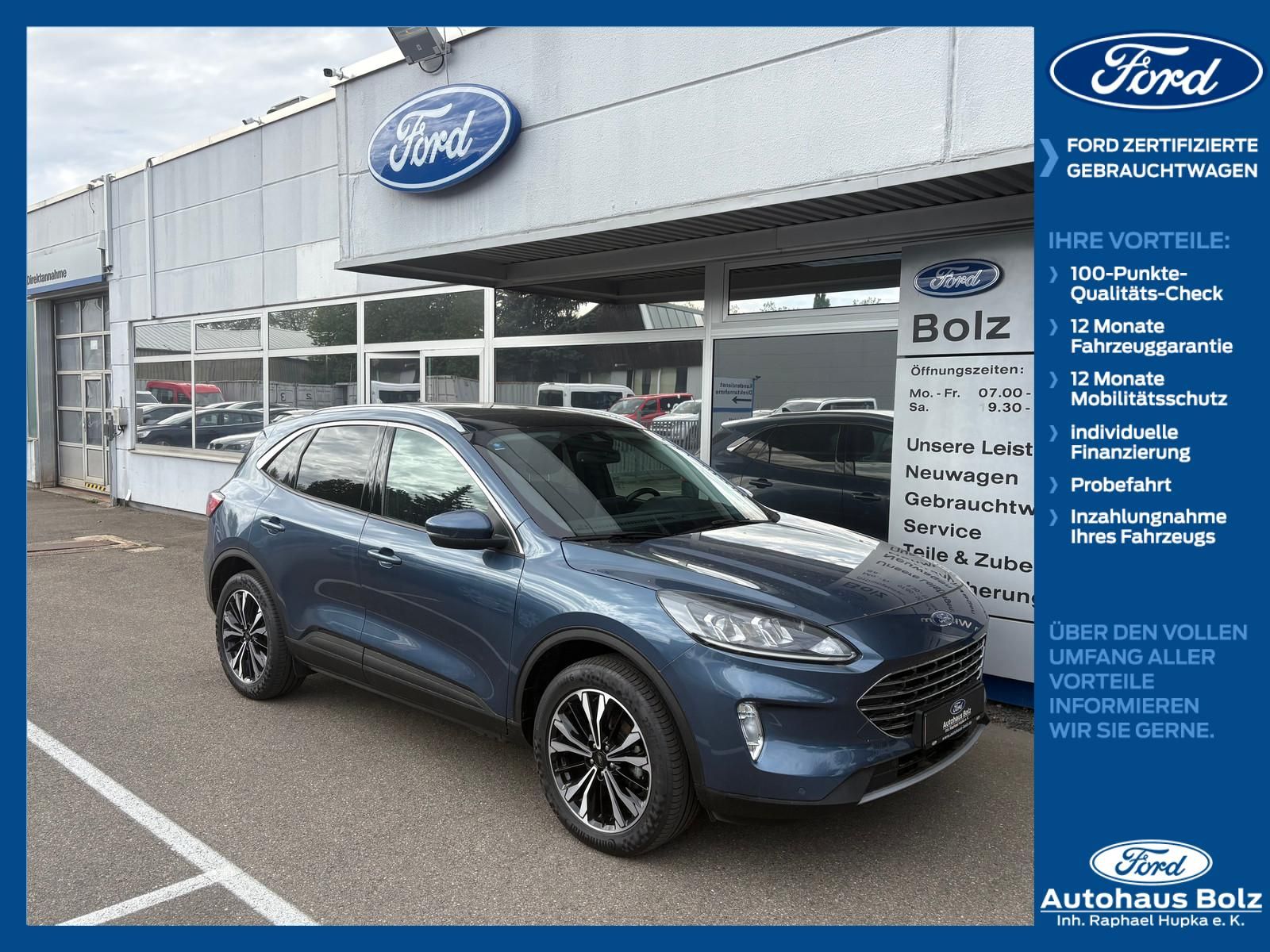 Ford Kuga Plug-In Hybrid Titanium - Pano.Schiebedach 