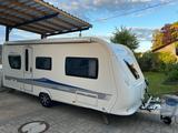 Hobby UFE 540 Prestige + Mover, Markise, Fahrradträger - Hobby Hagelschaden Wohnwagen