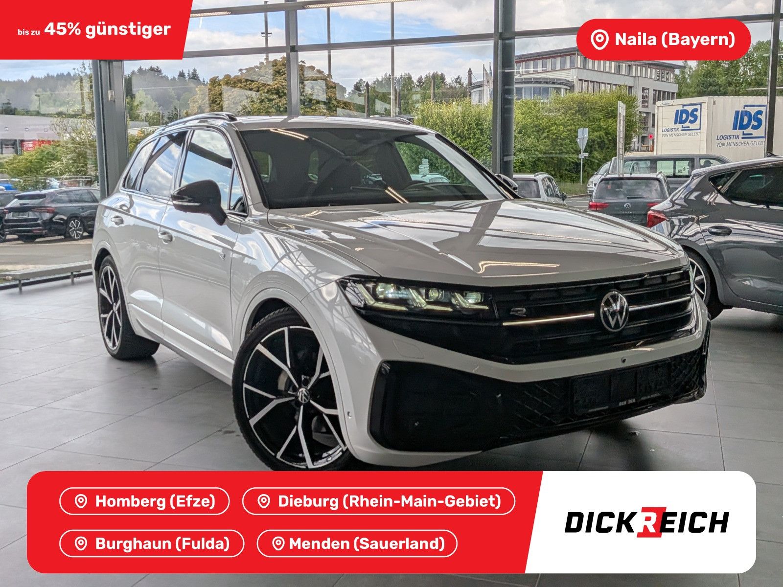 Fahrzeugabbildung Volkswagen Touareg 3.0TDI 4M R-Line VOLL Black 22" UPE 114T