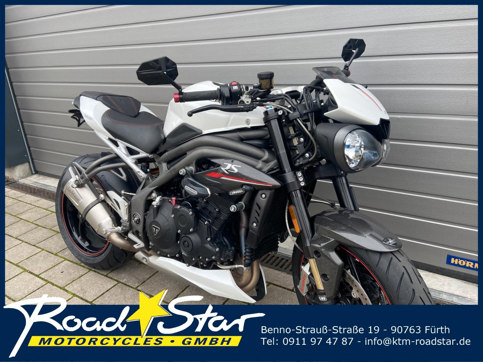 Triumph Speed Triple RS - viel Zubehör, Reifen / KD neu