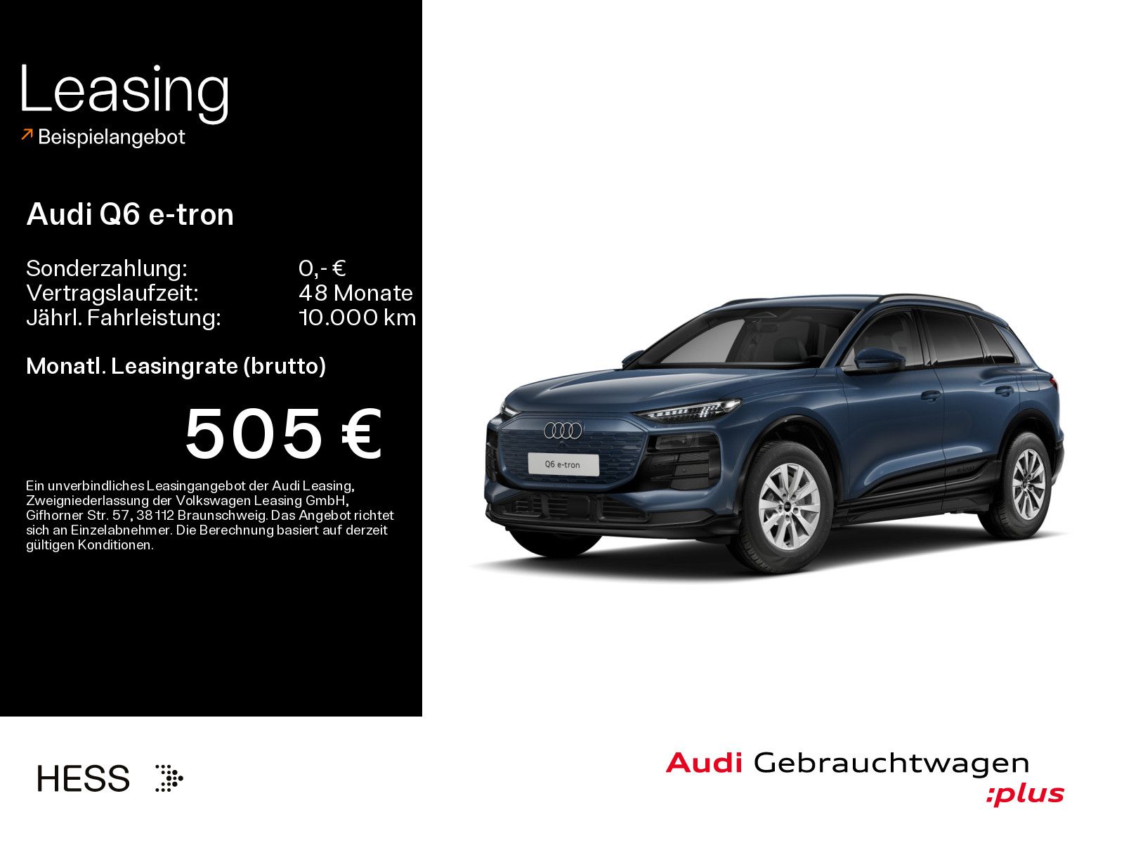 Audi Q6 e-tron advanced*LED*AHK*SHZ*PDC*NAVI