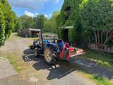 Iseki TU 1700 mit Frontlader/Mähwerk/Mulcher/Heugabel - Iseki Fronthydraulik