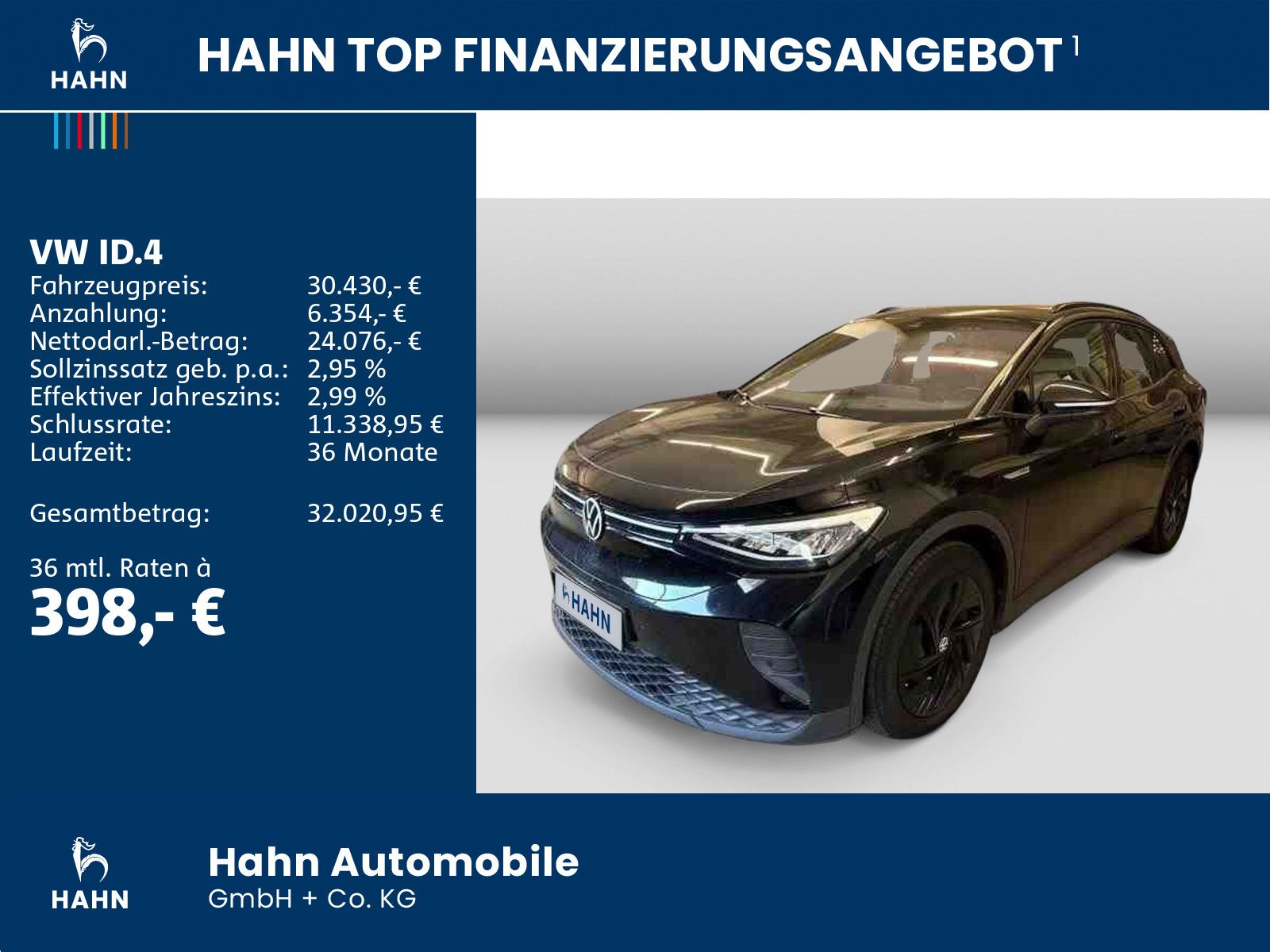 Volkswagen ID.4 Pro Performance WäPu LED Nav AR-HUD Sitzhzg imagem 2
