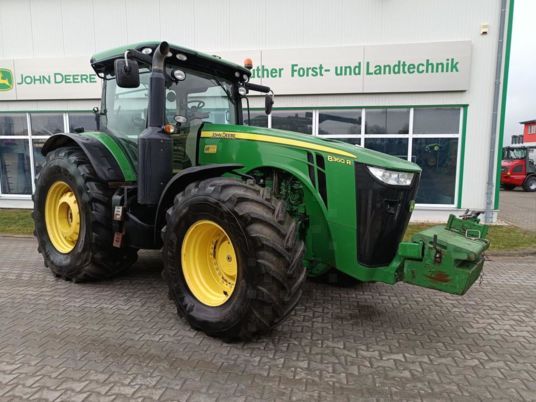 John Deere 8360R - neuer Rumpfmotor