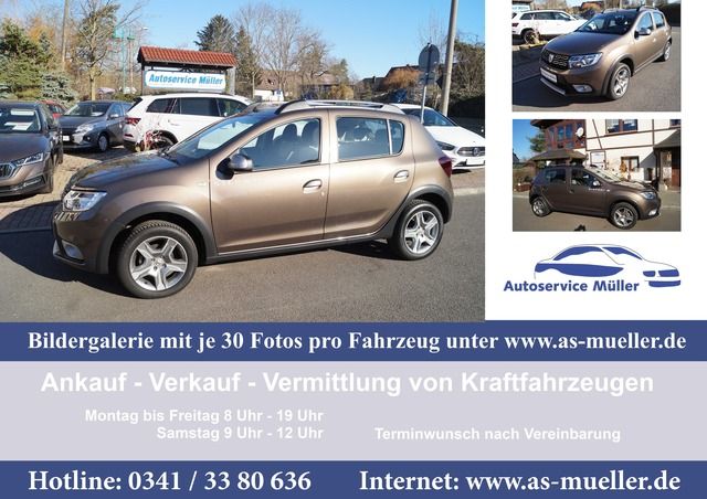 Dacia Sandero Stepway - Klima-PDC-Sitzh.-AHK-Allw-Navi