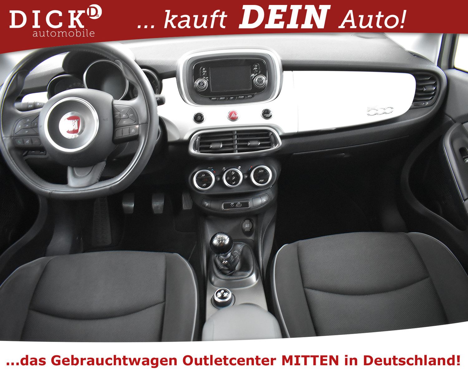 FIAT 500X 1.4 Pop Star NAVI+SHZ+PDC+MFL+TEMP+DAB+17" - Image 8
