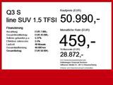 Audi Q3 S line SUV 1.5 TFSI Kamera Virtual Assists - Audi: TFSI