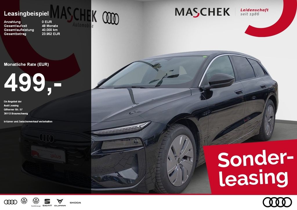 A6 Avant e-tron 0.25 % Steuer Tech plus AHK Memo