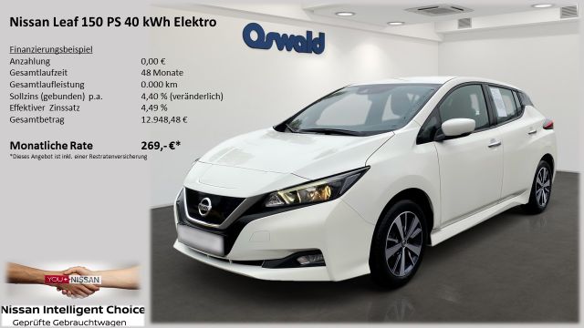 Nissan Leaf 40 kWh Automatik - Acenta