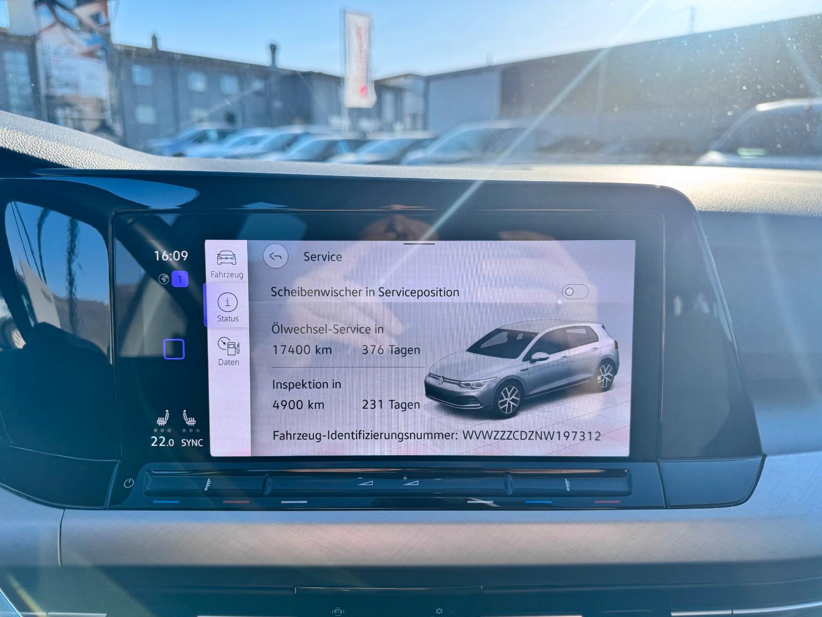 Volkswagen Golf VIII Lim. Life 2.0 TDI /LED/NAVI/AMBIENTE, миниатюра 14