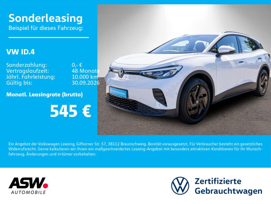 Volkswagen ID.4 Pro 4Motion LED Navi WäPu RFK ACC Stdhz AHK foto 1