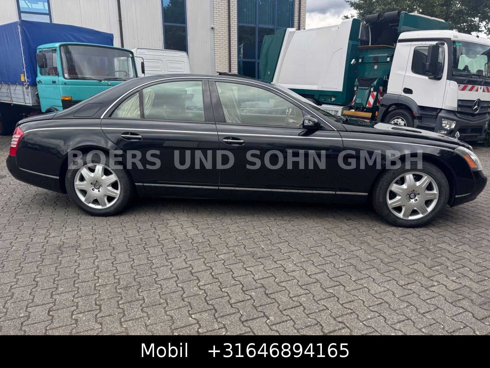 Maybach 57, Schiebedach, Fond entertainment, Xenon
