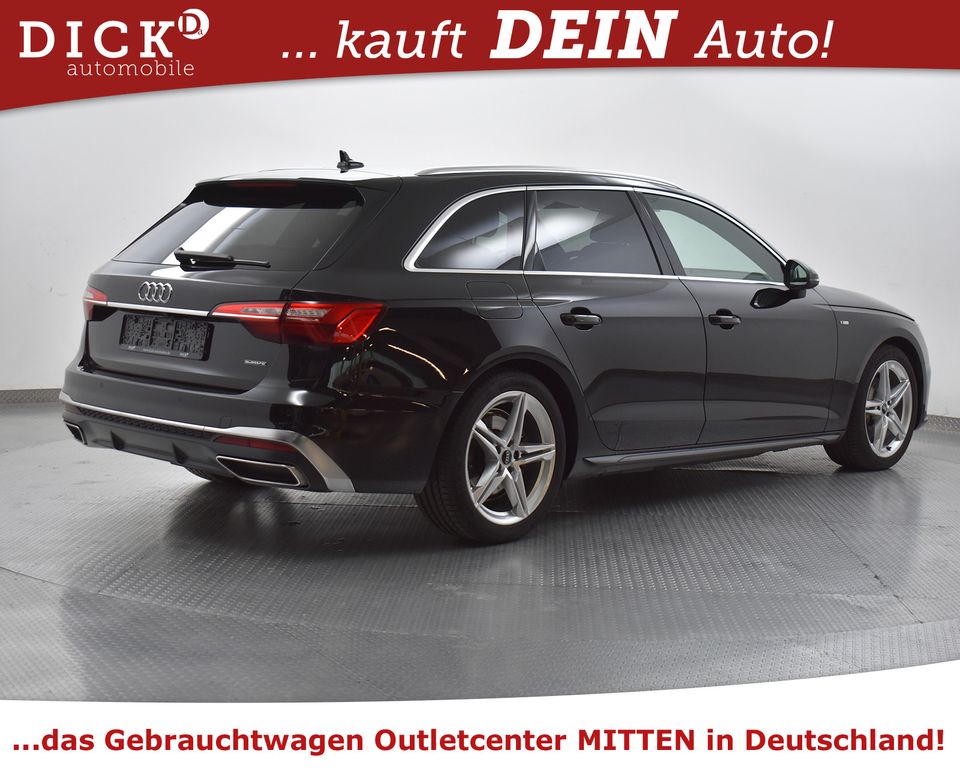 Audi A4 Av 40d Quatt 2X S LINE+NAVI+B&O+LED+KAMER+SHZ