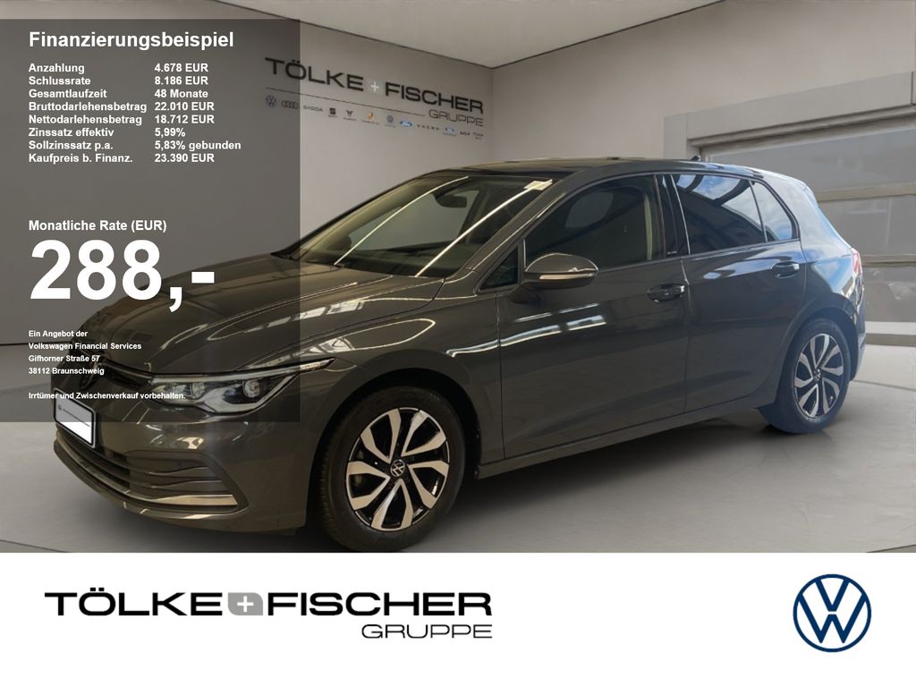 Golf VIII 2.0 TDI Active IQLight ACC AHK AUT HUD