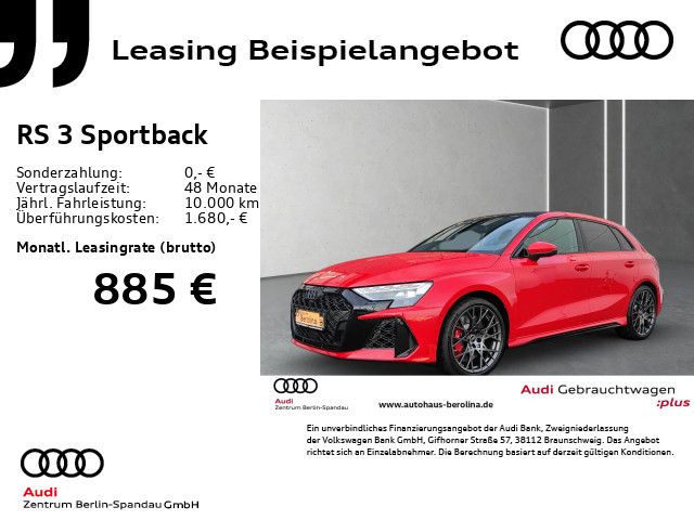 Audi RS3 Sportback *PANO*MATRIX*SONOS*HuD*NAV+*ACC*