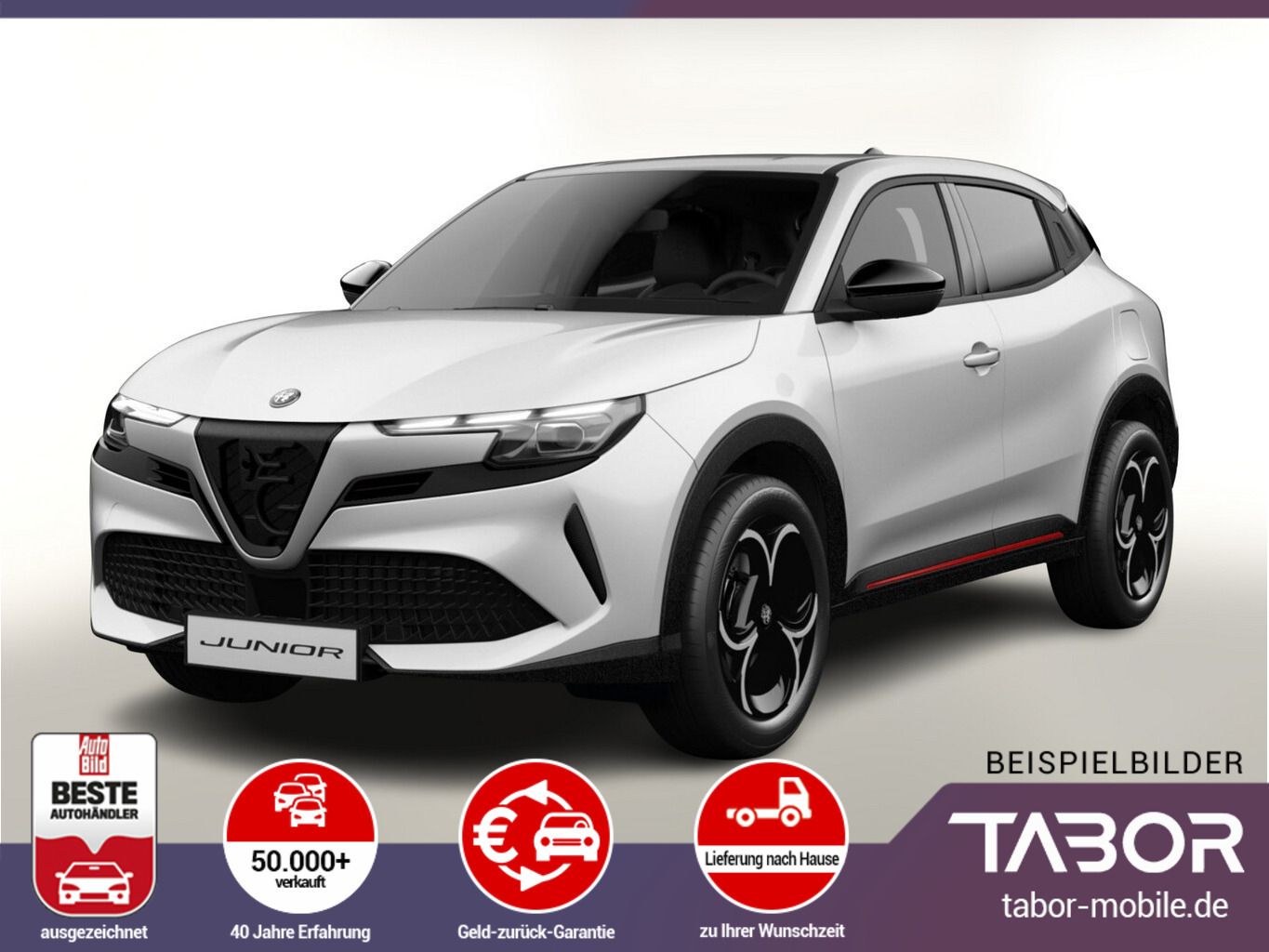 Alfa Romeo Junior MHEV 145 DCT Speciale LED Nav eHK Kam ACC