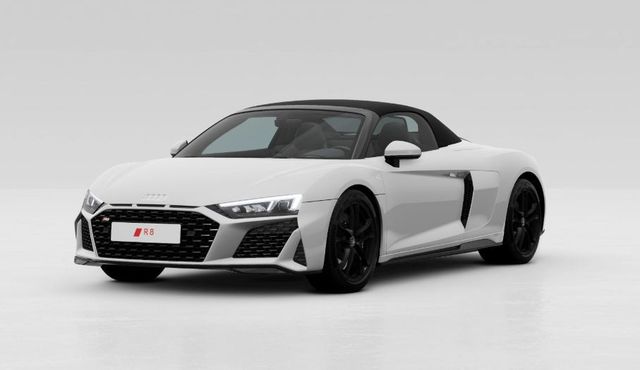 Ein Audi R8 der zum Leasing angeboten wird.