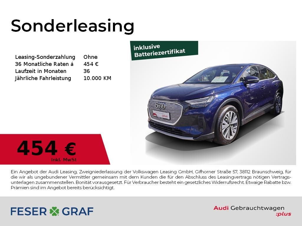 Audi Q4 Sportback 45 e-tron advanced Pano,Navi,Matrix