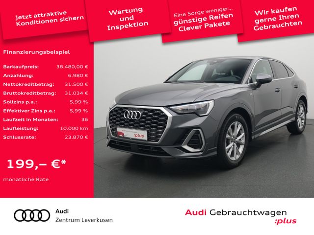 Audi Q3 Sportback S-Line S TRON NAVI VIRT AHK KAM SHZ