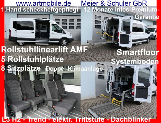 Ford Transit 350 L3/5 Rollstuhlpl./Smartfloor/8 Sitze