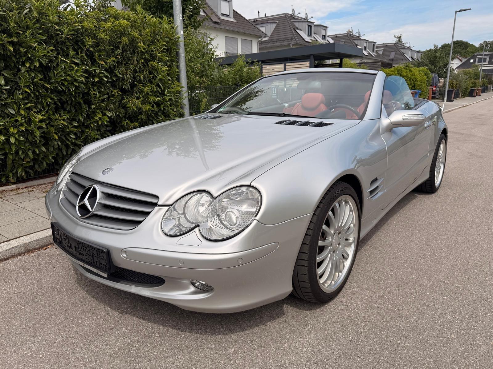 Mercedes-Benz SL 350-Leder rot/2.Hd/Wertgutachten 2+