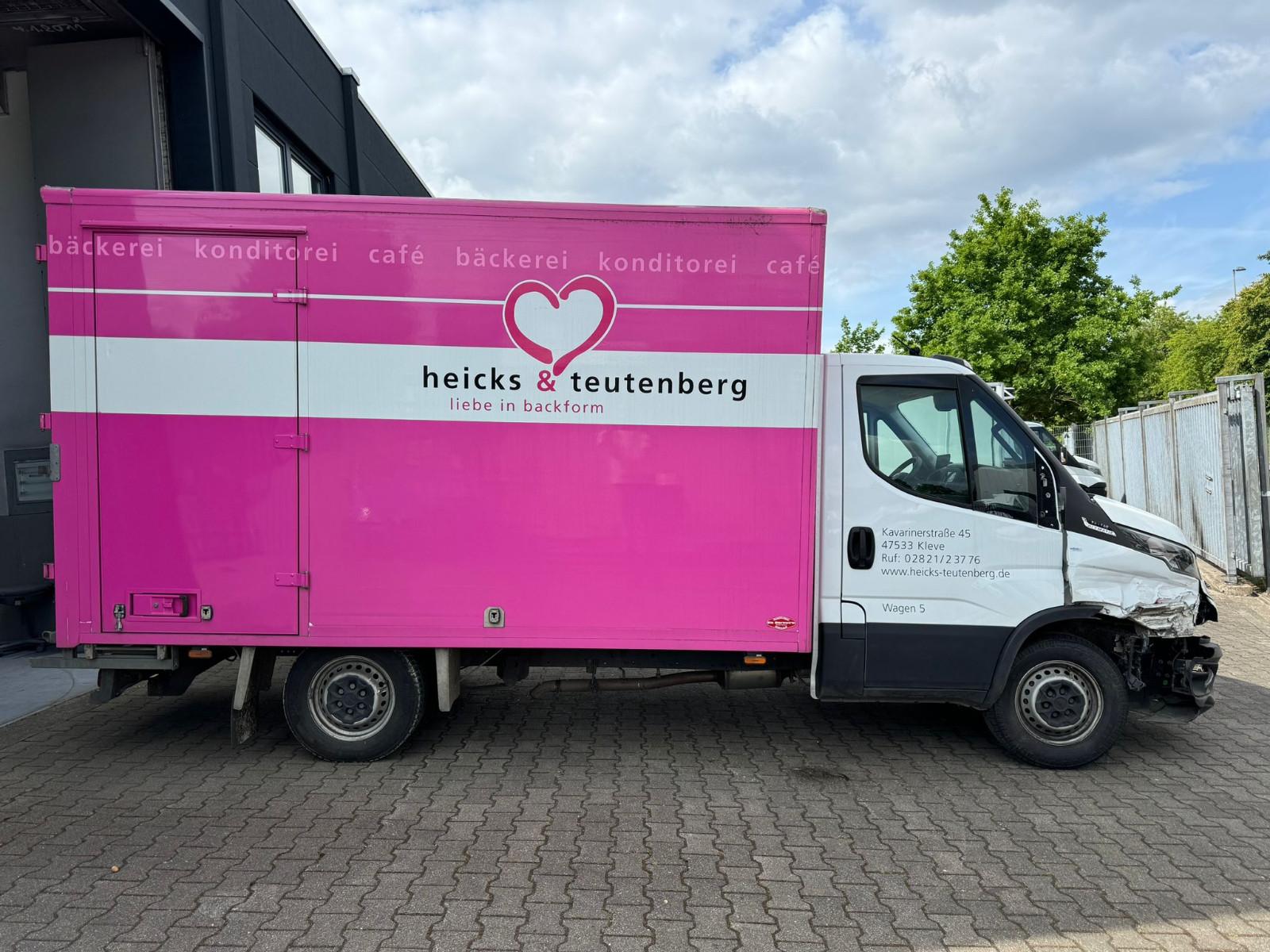 Iveco Daily 35S14 Hi-Matic Koffer*Ahk*Seiten tür*