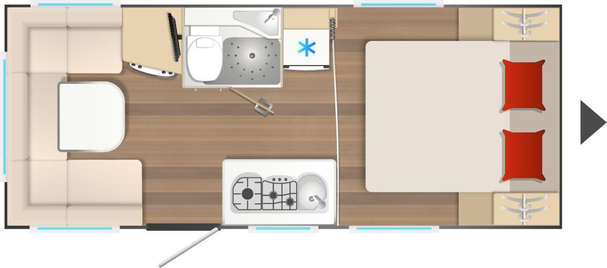 Bürstner AVERSO 485 TS B66 | 1500KG | DUSCHPAKET