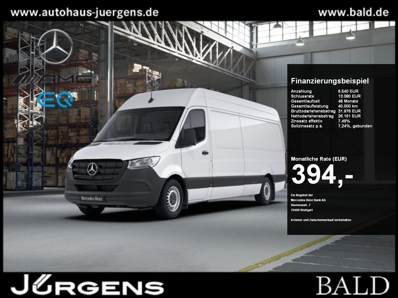 Mercedes-Benz Sprinter 317 CDI Kasten/Hochdach/Lang/Navi