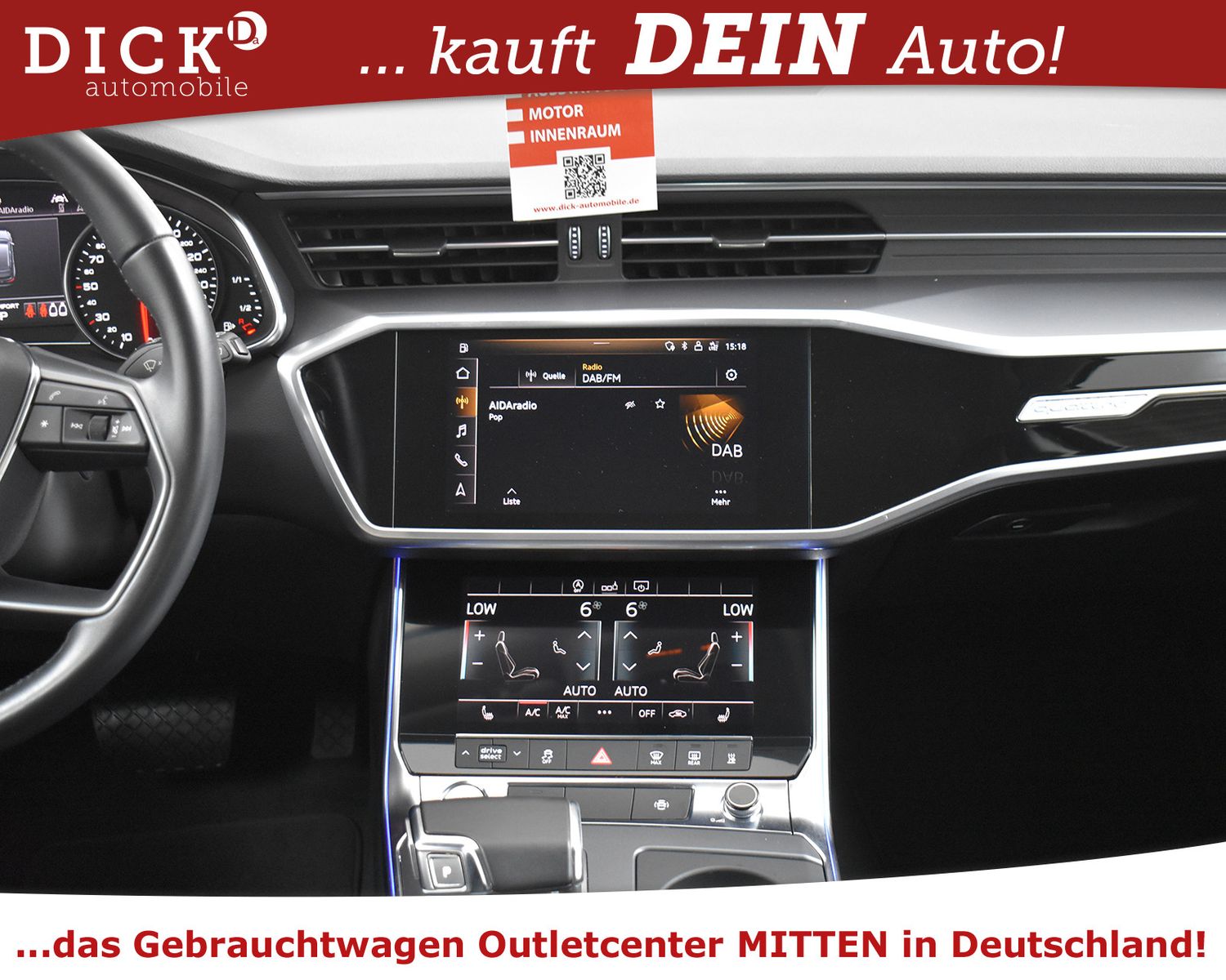 AUDI A6 Av 50d Quat LEDER+NAVI+LED+STNDHZ+B&O+ACC+360 - Image 14