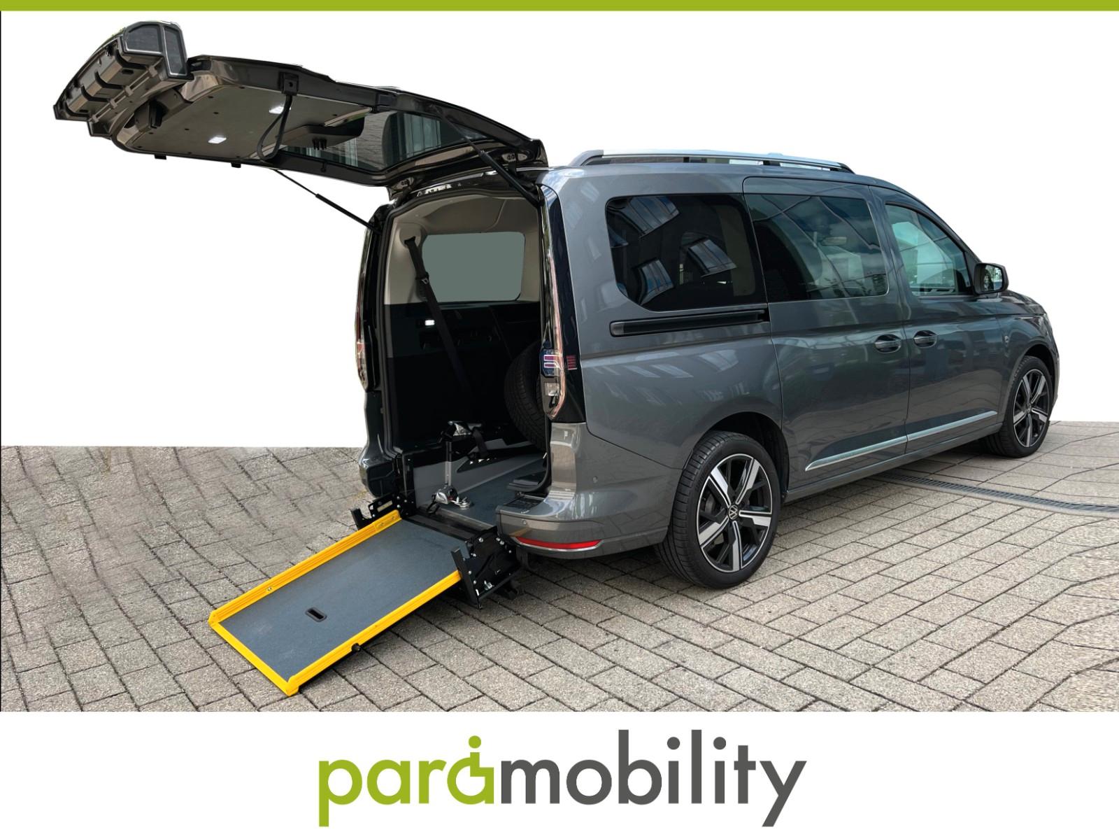 Volkswagen Caddy Maxi Style Rollstuhlrampe Standhzg ACC KAM