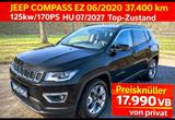 Jeep Compass 1.4 MultiAir Limited 4x4 Autom. 37.400km