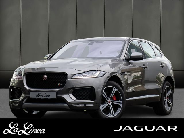 Jaguar F-PACE in Silicon Silver S AWD 300 PS