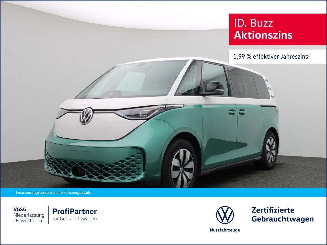 Volkswagen ID. Buzz Pro 6-Sitzer Wärmepumpe IQ.LIGHT Navi